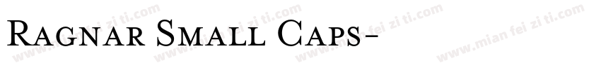 Ragnar Small Caps字体转换